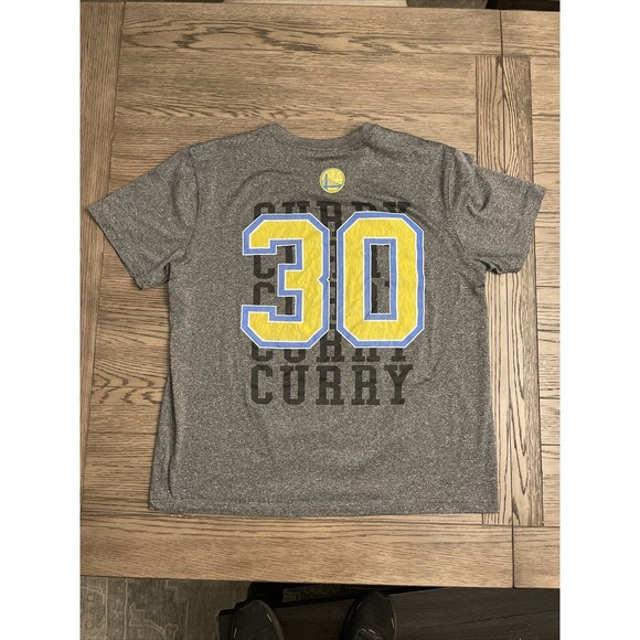 Stephen Curry Golden State Warriors Shirt Mens XL Gray Short Sleeve Stretc  NBA - Picture 3 of 5